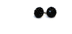 Buyless Fashion Surgical Stainless Steel Half Ball Stud Earrings