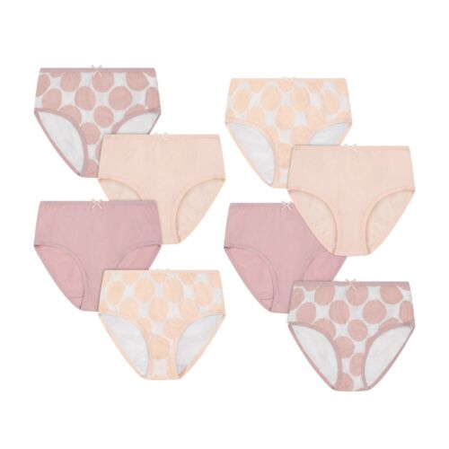 Buyless Fashion Little Girl Toddler Panties Assorted Prints Soft Cotton Big Kids Underwear 8 Pack