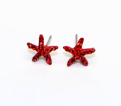Buyless Fashion Surgical Stainless Steel Mini Star Fish Stud Earrings