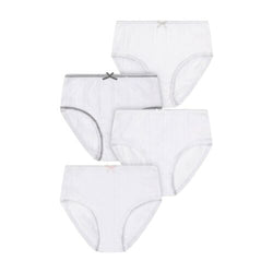 Buyless Fashion Little Girl Toddler Panties Assorted Prints Soft Cotton Big Kids Underwear 4 Pack